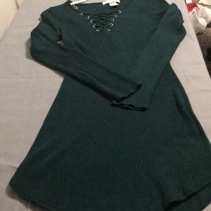 Planet Gold sweater dress